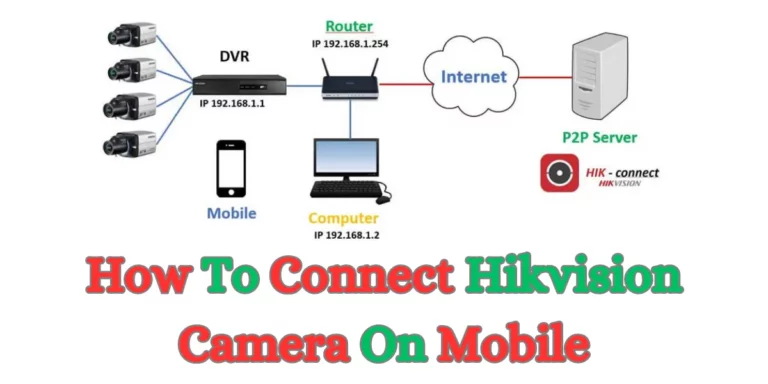 how to connect hikvision camera on mobile